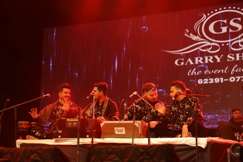 Sufi band live show managed by The Event Factory